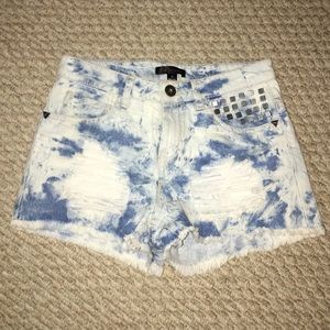 Fire Los Angeles size 3 high waisted jean shorts